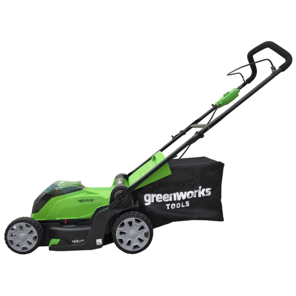 Газонокосилка GREENWORKS 40 V аккумуляторная колесная   2500007UE