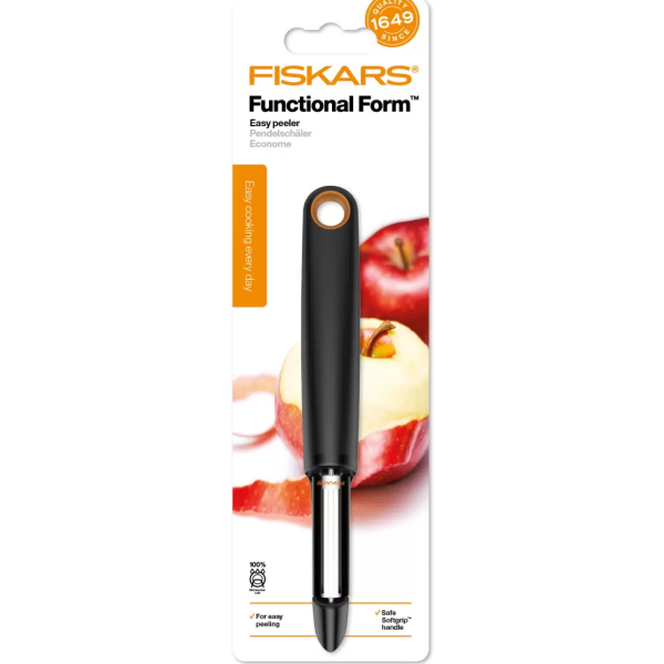 Нож Fiskars Functional Form для чистки с поворотным лезвием   1014419