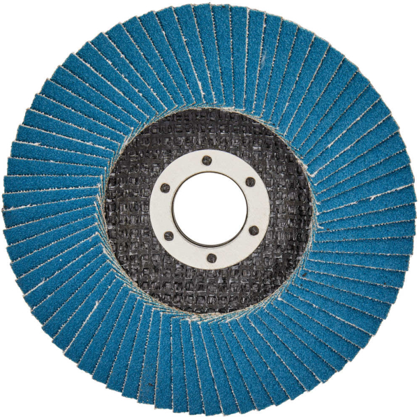 Диск лепестковый Makita 125x22мм К80 для ровн. пов., основа стекловол.   D-27707