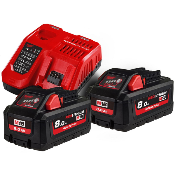 Набор аккумуляторов Milwaukee M18 HNRG-802
