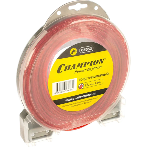 Леска CHAMPION Spiral Pro 2,4*86 м (витая)   C5053