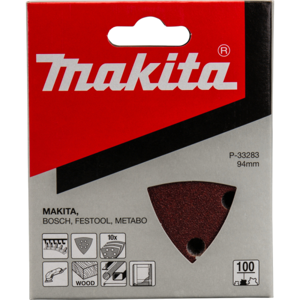 Шкурка Makita 96 мм Р-100 (уп. 10шт)
