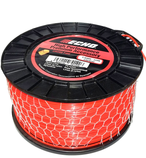 Леска ECHO Cross Fire Line 2.4mm*225 m     C2070142