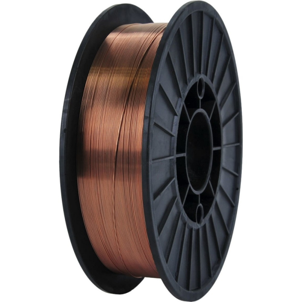 Проволока ELITECH 0.8 мм стальная омедненная 5 кг