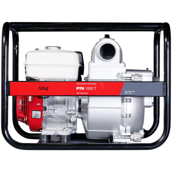 Мотопомпа Fubag PTH 1000T для сильнозагрязненной воды