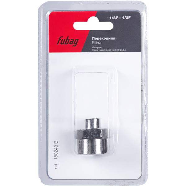Разъемное соединение Fubag переходник 1/8"F на 1/2"F   (180243 B)
