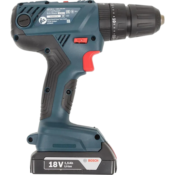Дрель аккумуляторная BOSCH GSB 180-Li     0.601.9F8.320