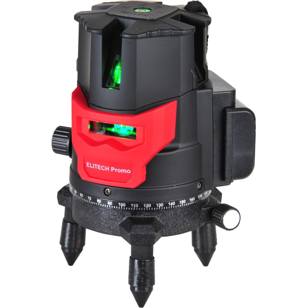 Лазерный уровень ELITECH ЛН 5/2В-ЗЕЛ Промо 