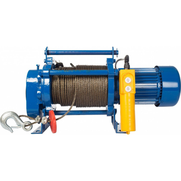 Лебедка электрическая TOR ЛЭК-300 E21 (KCD) 300 кг 220 В с канатом 30 м   71049555