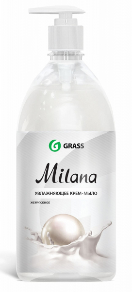 Мыло жидкое GRASS Жемчужное 1л   126201