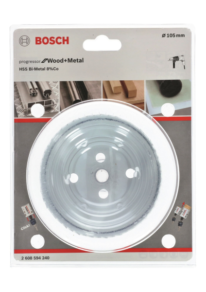 Коронка  BOSCH BiM Progressor 105 мм     2.608.594.240