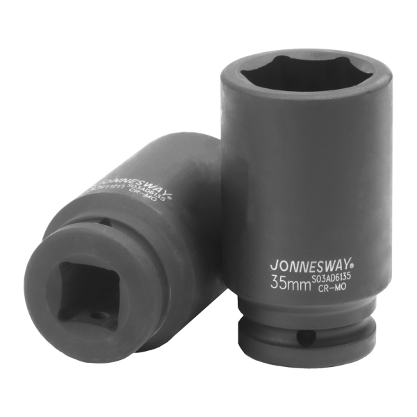 Головка торцевая JONNESWAY ударная глубокая 3/4"DR, 35 мм