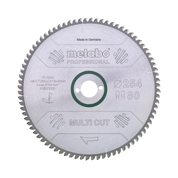 Диск пильный Metabo 254*30*80