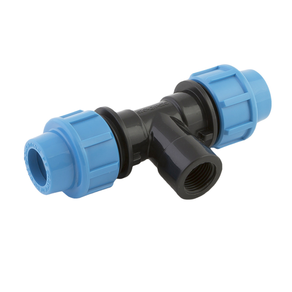 Тройник комбинированный ДЖИЛЕКС 1/2" 20 мм с внутренней резьбой