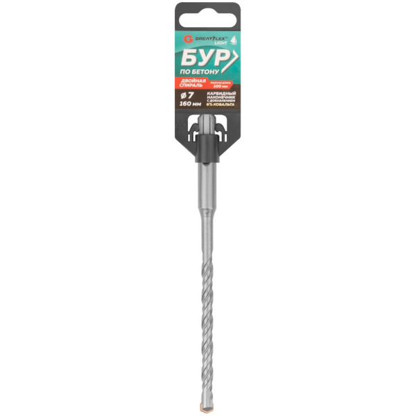 Бур Cutop SDS+ GreatFlex Light  7*160  по бетону   56-7160