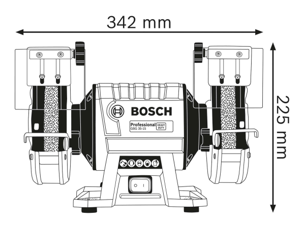 Точило BOSCH GBG 35-15     0.601.27A.300