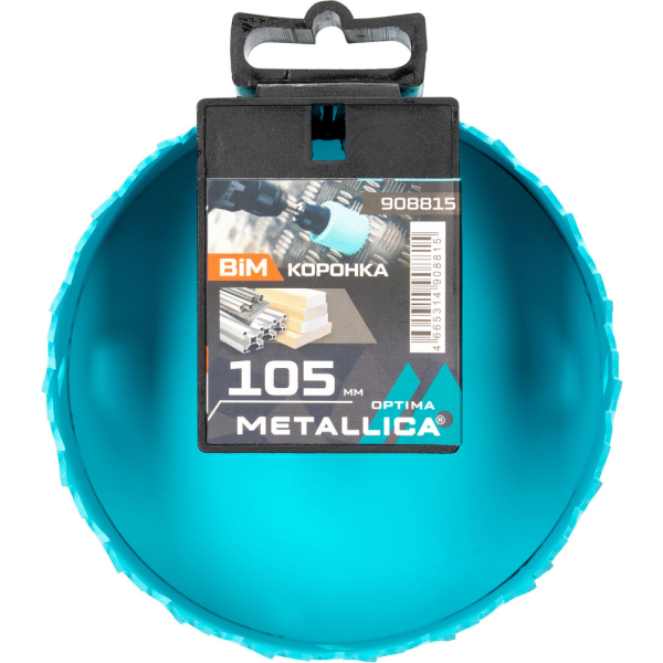 Коронка биметаллическая METALLICA Optima 105 мм 4 1/8" Vario 5/8-18UNF   908815