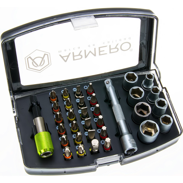 Набор бит ARMERO из 34 шт   А440/034