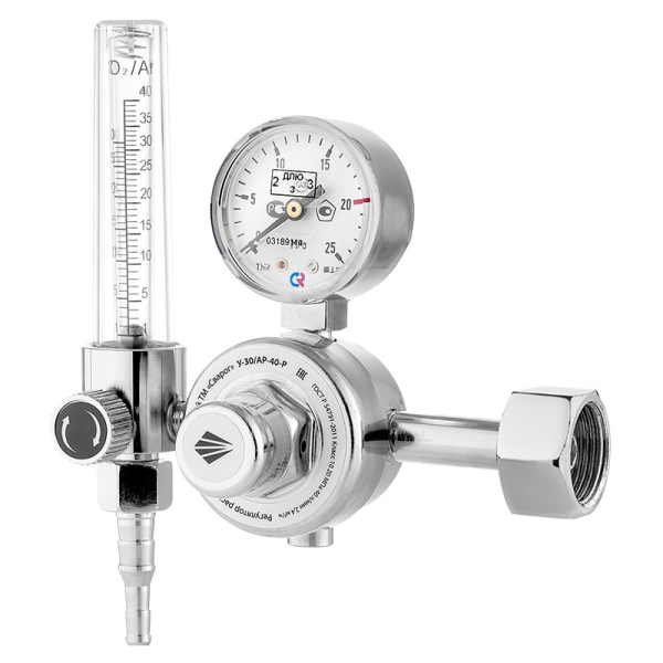 Регулятор расхода газа Сварог универсальный У-30/АР-40-Р (ArR-198)
