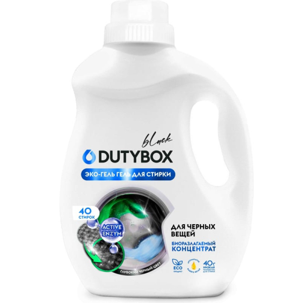 Гель для стирки DutyBox концентрат для черного 1л   DB-5163