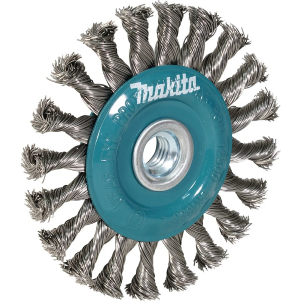 Щетка Makita 115*0.5 мм проволочная дисковая   D-77534