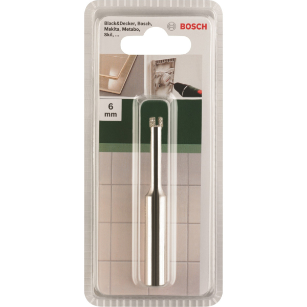 Сверло алмазное BOSCH Ceramic 6 мм   2.609.256.C97