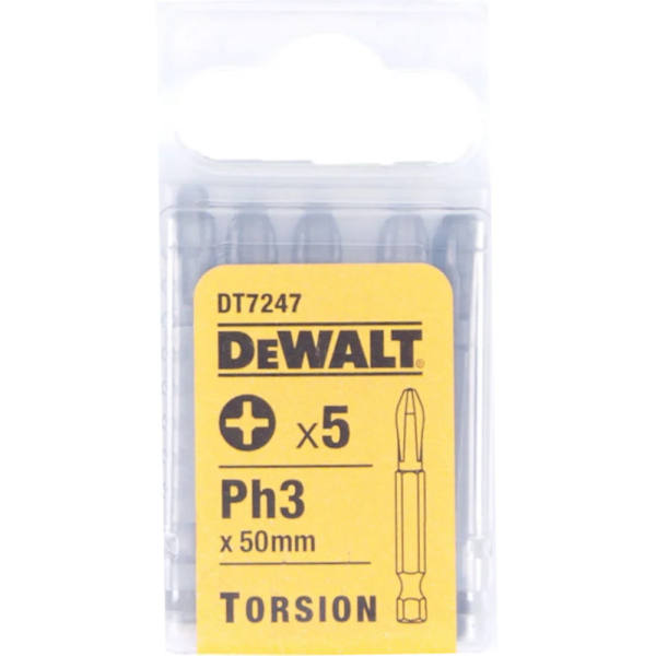 Набор бит DEWALT DT 7247 из 5 штук