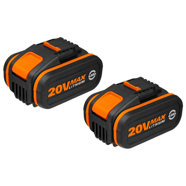 Набор аккумуляторов WORX WA3553.2 20V 4,0Ач