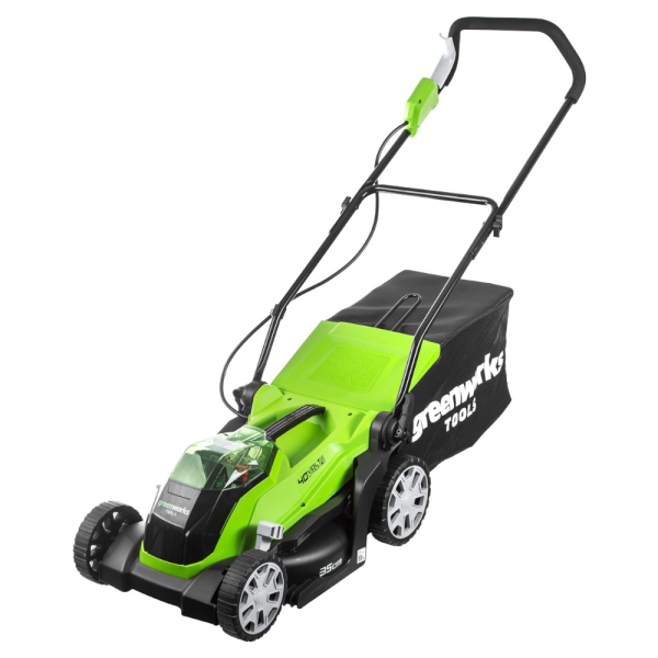 Газонокосилка GREENWORKS G40LM35K4 40V аккумуляторная    2501907UB