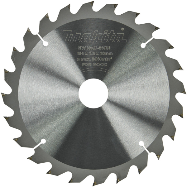 Диск п/п Makita 190*30*24   (D-64951)