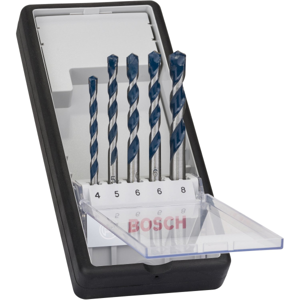 Набор сверл BOSCH CYL-5 Robust Line из 5 штук   2.608.588.165
