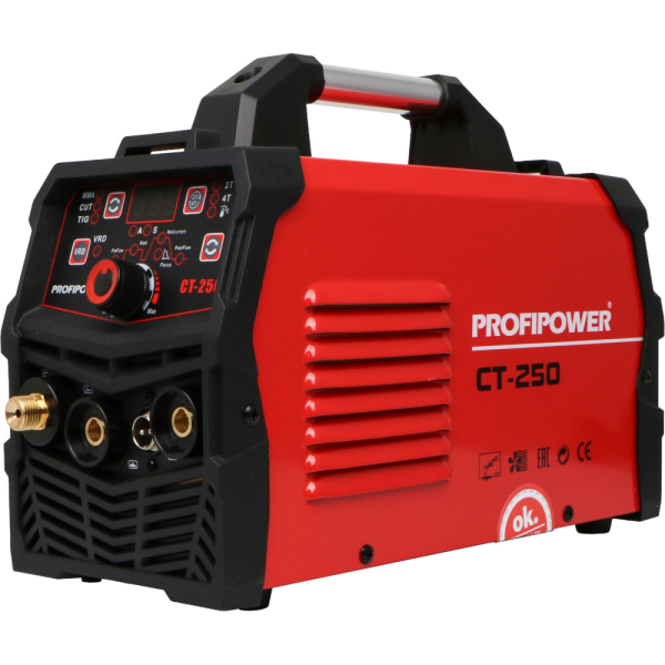 Инвертор плазменной резки PROFIPOWER CT-250 3B1  MMA+CUT+TIG   E0299