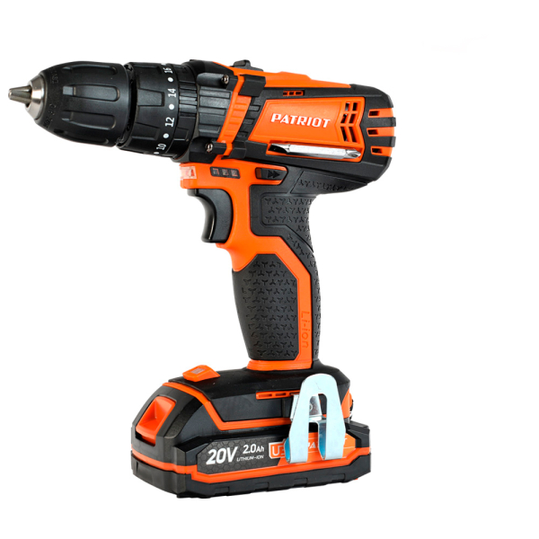 Дрель аккумуляторная Patriot BR 201 UES-h