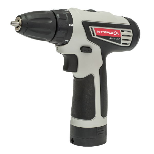 Дрель аккумуляторная Интерскол ДА-10/12 Л2 Li-ion кейс