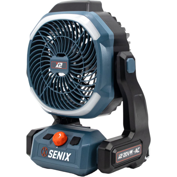 Вентилятор аккумуляторный SENIX FNX2-M1-EU-0, X2 20V, без акб и зу