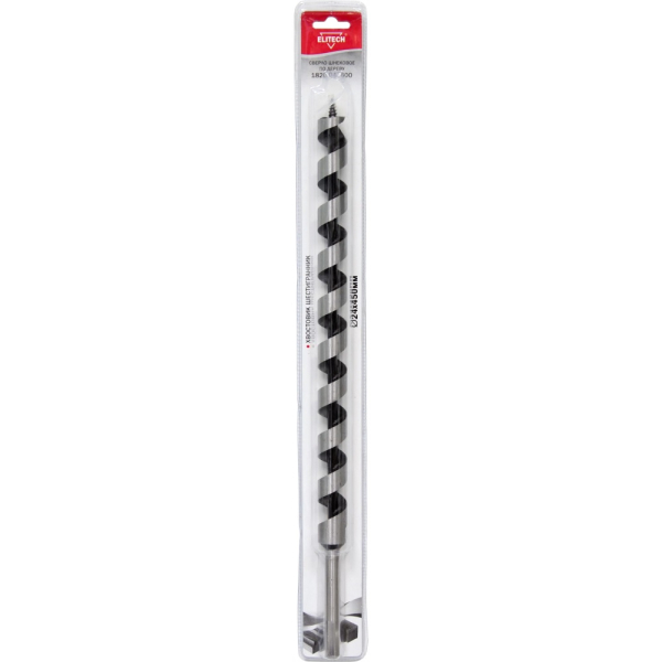 Сверло ELITECH по дереву 24*450мм HEX   1820.047600