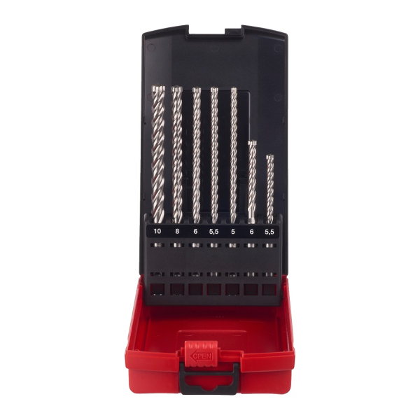 Набор буров Milwaukee SDS+ MX4 7шт   4932478627