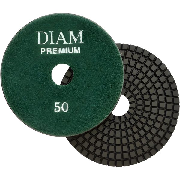 Диск алмазный гибкий DIAM Premium 100*15 мм шлифовальный К50