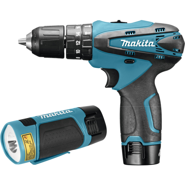Дрель аккумуляторная Makita HP 330 DWLE Li-ion