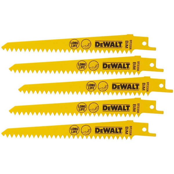 Полотно пильное DEWALT DT 2356 для сабельной пилы
