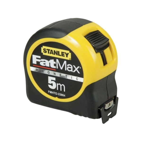 Рулетка STANLEY FATMAX BLADE ARMOR измерительная, магнитная 5м*32мм   FMHT0-33864