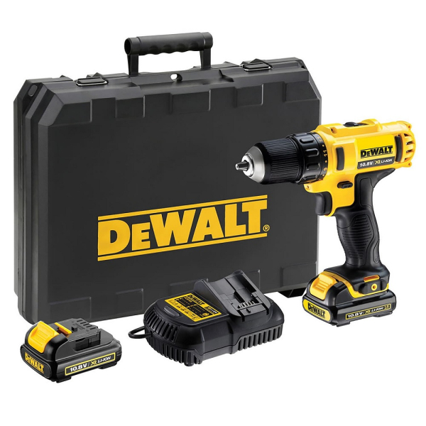 Дрель аккумуляторная DEWALT  DCD 710 C2  10.8v 1.3Ah Li-Ion