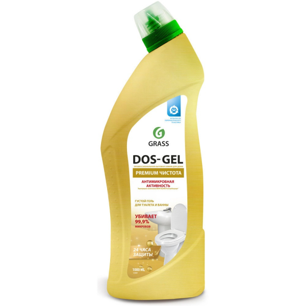 Гель чистящий GRASS универсальный DOS-Gel Premium 1000 мл.   125681 