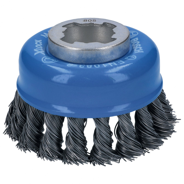 Щетка BOSCH X-LOCK чашечная пучки 75 мм сталь 0.5мм    2.608.620.727