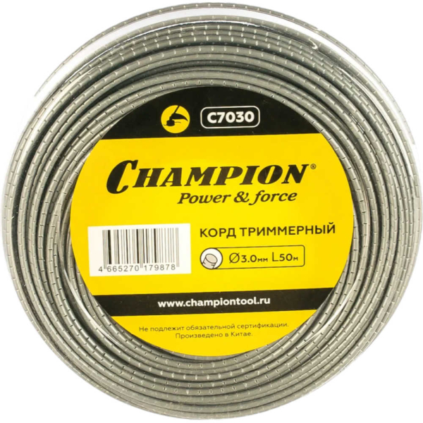 Леска CHAMPION Round Pro 3*50 м   C7030
