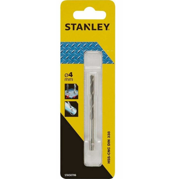 Сверло STANLEY по металлу HSS-G CROWN  4*75   STA50706