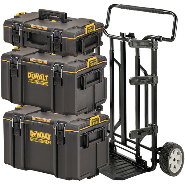 Комплект ящиков DEWALT ToughSystem 4 в 1 с тележкой   DWST83401-1