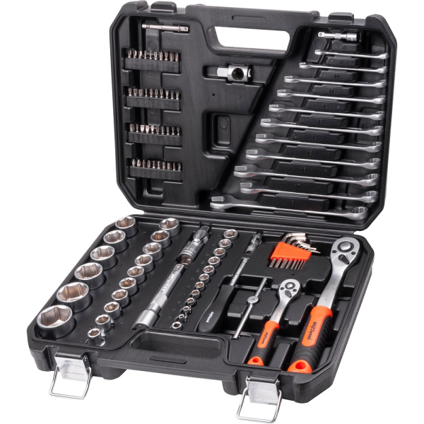 Набор инструмента AV Steel 97 предметов 1/4",1/2"  AV-011097