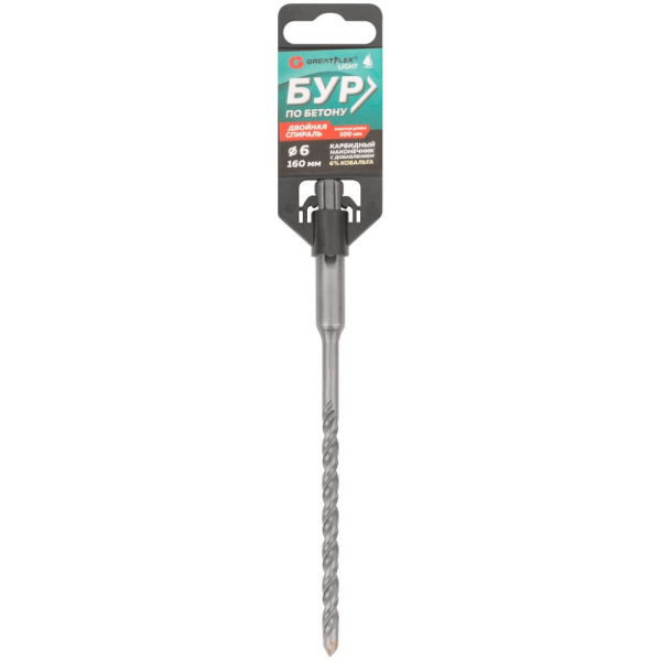 Бур Cutop SDS+ GreatFlex Light  6*160 по бетону   56-6160