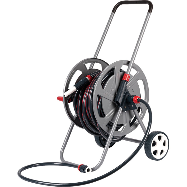 Тележка со шлангом ELITECH Garden в комплекте